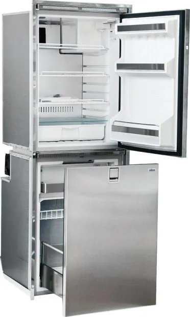 Réfrigérateur Conservateur 260L (130+130L) 12/24V Inox Cruise COMBI LINE