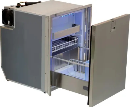 Réfrigérateur à tiroir Inox Clean Touch 85L 12/24V 