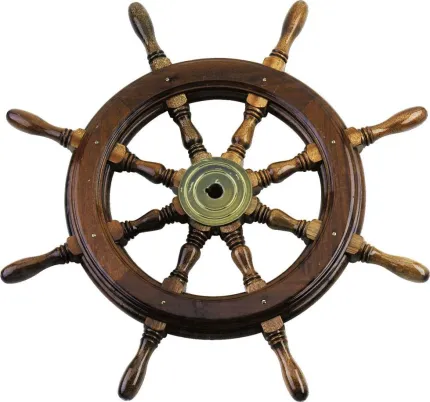 Roue bois Ø 420mm cône LS