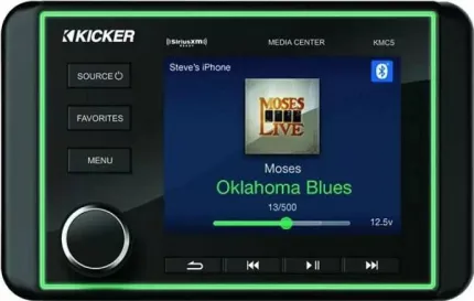 Source audio multimédia KMC5 - 6 canaux - AM/FM/Bluetooth/USB - Vidéo-In - NMEA2000