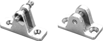 Support 90° vis inox 316