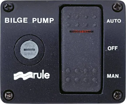 Tableau de commande 3 positions 12V 20A