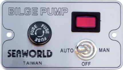 Tableau de commande pompe 3 positions 12/24V