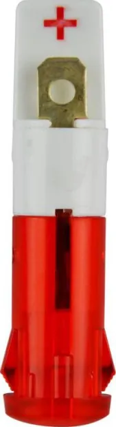 Témoin lumineux LED rouge 12/24VDC