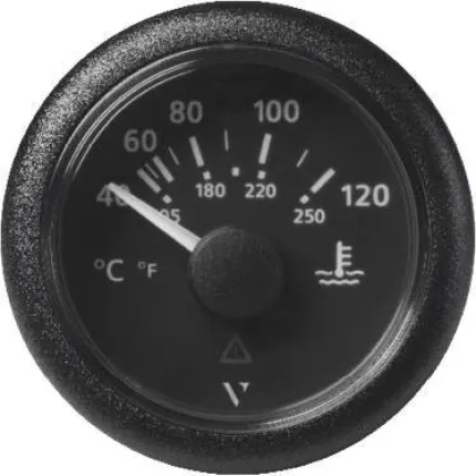 Thermomètre 12/24V 120°C / 250°F