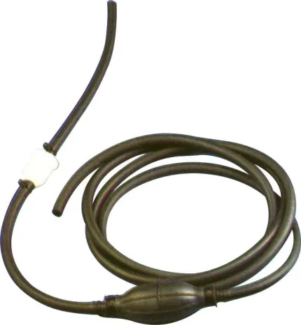 Tuyau 2m + poire d'amorçage