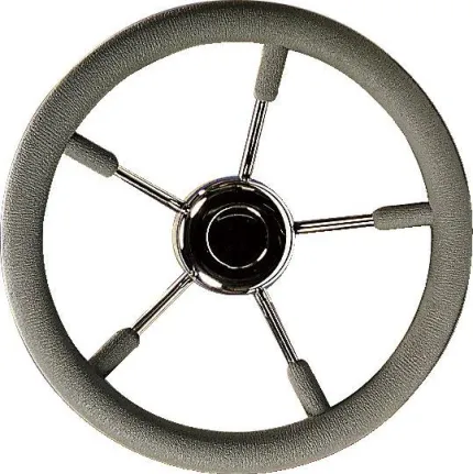 Volant gainé gris Ø 350mm