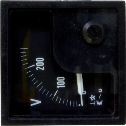 Voltmètre analogique 0-250VAC