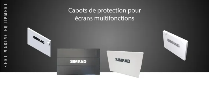 Capots de protection pour écrans multifonctions Simrad
