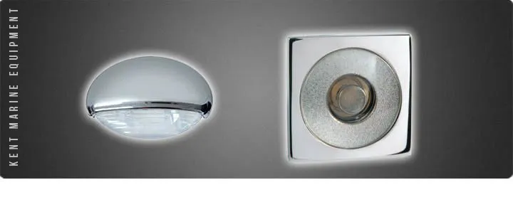 Eclairage de courtoisie à encastrer sur cloison Quick Marine Lighting