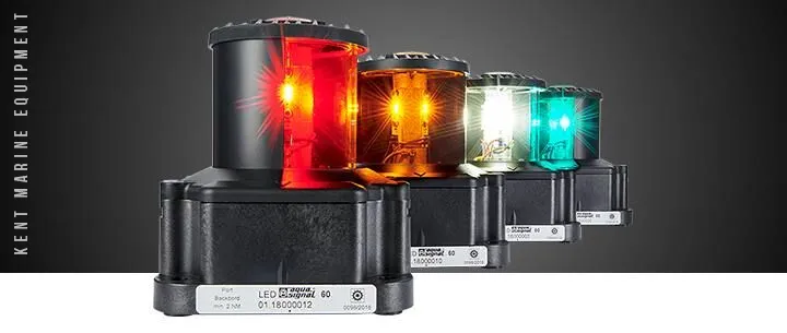 Feux de navigation < 50m Série 60 LED pour bateaux professionnels
