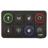PKP 8 Pos 24mm keypad (2x4) - RS485 / J1939 - Deutsch