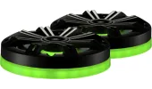 2 anneaux LED RGB pour haut-parleur 8''