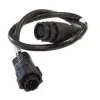Adaptateur de sonde CHIRP à prise Xsonic Navico (5 à 9 Broches) vers prise sondeur Bleue Navico (5 à 7 Broches)