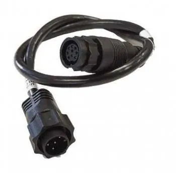 Adaptateur de sonde CHIRP à prise Xsonic Navico (5 à 9 Broches) vers prise sondeur Bleue Navico (5 à 7 Broches)