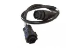 Adaptateur de sonde mono ou bi-fréquences à prise Xsonic Navico (5 à 9 Broches) vers prise sondeur Bleue Navico (5 à 7 Broches)