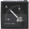 Ampèremètre DC analogique -50-0-50