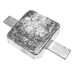 Anode à souder zinc US MIL L500mm