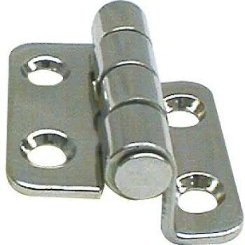 Charnière déportée inox poli