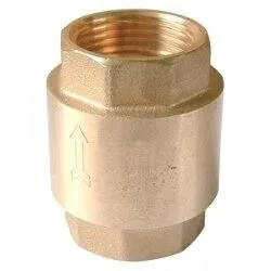 Clapet à ressort femelle/femelle laiton Ø 3/4''