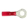 Cosse ronde 5mm jaune étanche - Thermo-rétractable