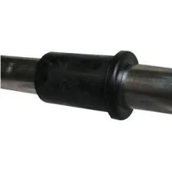 Coussinet caoutchouc avec collerette 28x40x90mm