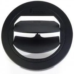 Diffuseur orientable / obturable Ø90mm noir