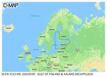 Carte C-MAP® Discover™ Golfe de Finlande & Aala
