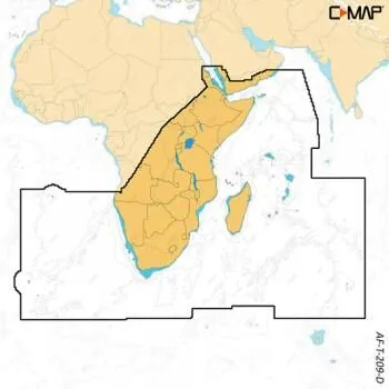 Carte C-MAP® Discover™ X  Afrique Est & Afrique Sud