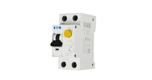 Disjoncteur Différentiel FI/LS 30mA 1P+N C16 RCBO 16A Type A - Protection Surcharge Court-Circuit