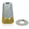Ecrou anodique avec frein Ø40mm, 24x200mm