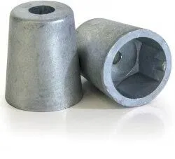 Embout conique arbre Ø40mm 6 pans