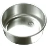 Evier inox poli rond Ø385mm