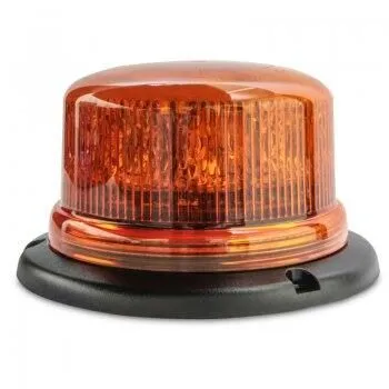 Feu flash LEDs B16 R65 FEU FLASH 8 Leds Ambre 12/24 ISO