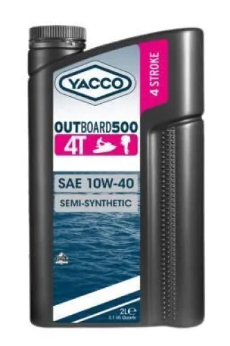 Huile Yacco Outboard 500 4T 10W40 - 5L
