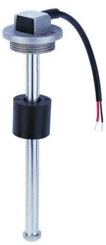 Jauge de niveau à flotteur à visser 12/24V - 10-180Ω - 550 mm