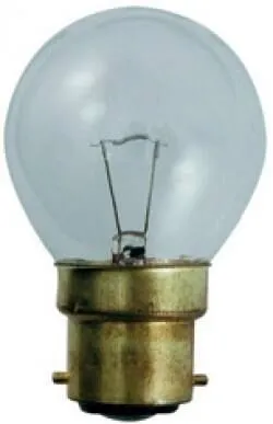 Lampe B22 sphérique 12V 40W