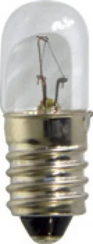 Lampe E10 tube 24V 3W