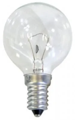 Lampe E14 sphère 12V 40W