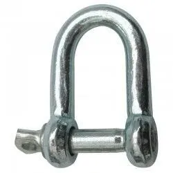 Manille droite Galva D=10mm