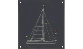 Module feux de navigation voilier 1 mât