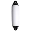 Pare-battage cylindrique blanc / 2 anneaux noirs Ø180 x L600mm