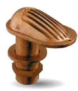 Passe-coque crépine laiton Ø filetage 1''