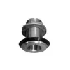 Passe-coque inox SS617V pour sonde DST800 (avec valve)