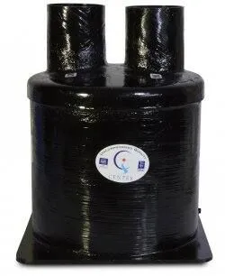 Pots à barbotage E/S Verticale 8'' Ø203mm