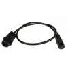 Prise Bleue : Adaptateur de sonde Navico Bleue 5 à 7 Broches vers prise Sondeur Hook² / Hook Reveal / Cruise