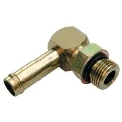 Raccord coudé 90° 7/8''-14UNF pour flexible 10mm