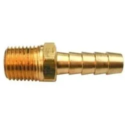 Raccord droit 1/4''-18NPTF pour flexible 6mm