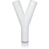 Raccord Y annelé Ø25 nylon banc