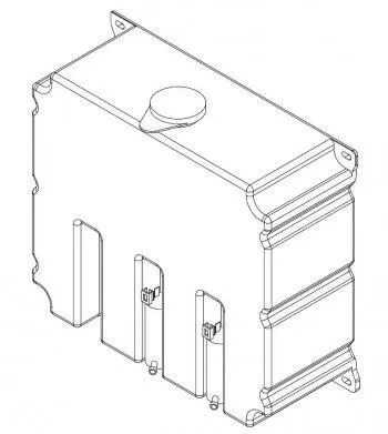 Réservoir eau 8L + 2 pompes 12V